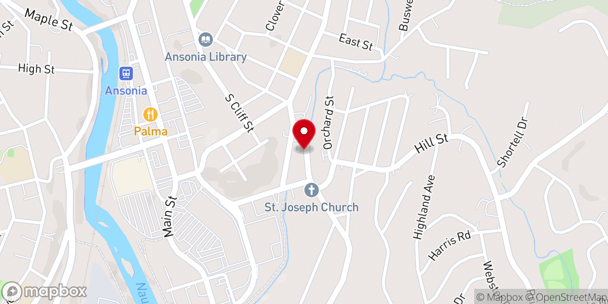 Map showing location of Apostolic Refuge Tabernacle