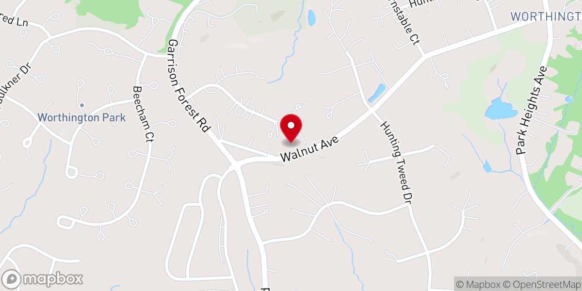 Map showing location of Elevation Chapel AME Church