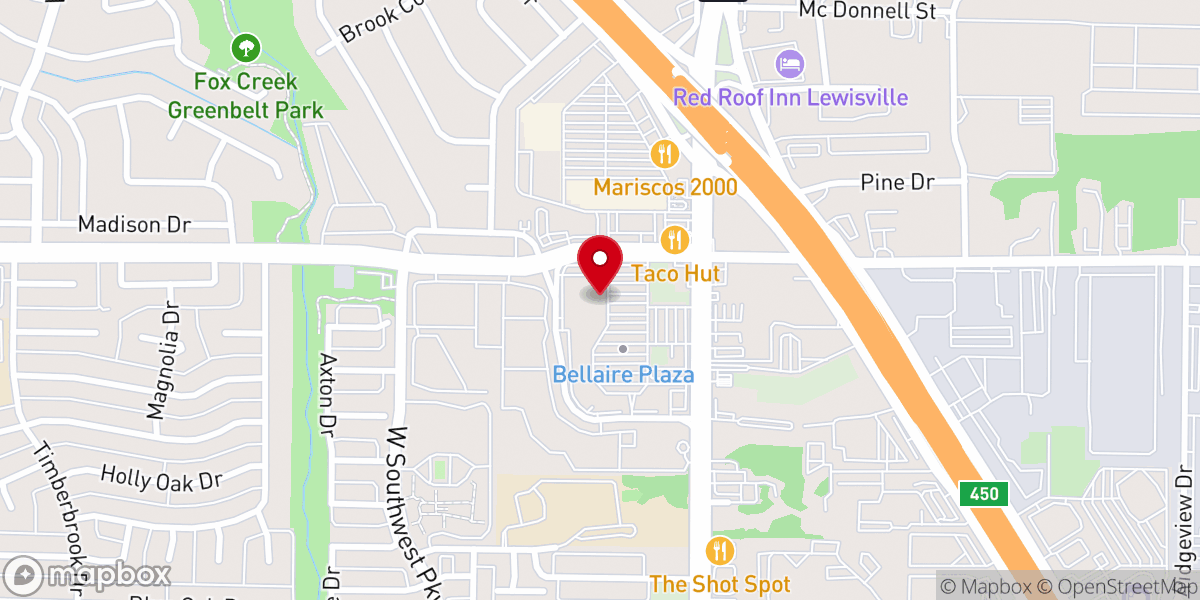 Map showing location of Valley Creek Church