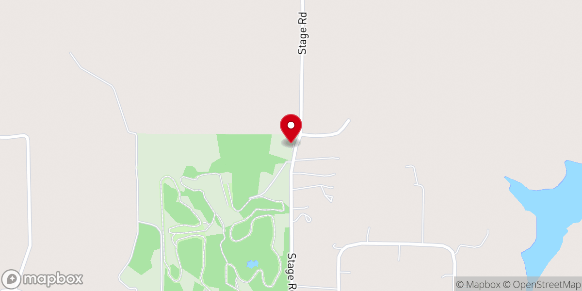 Map showing location of Ebenezer Baptist Church