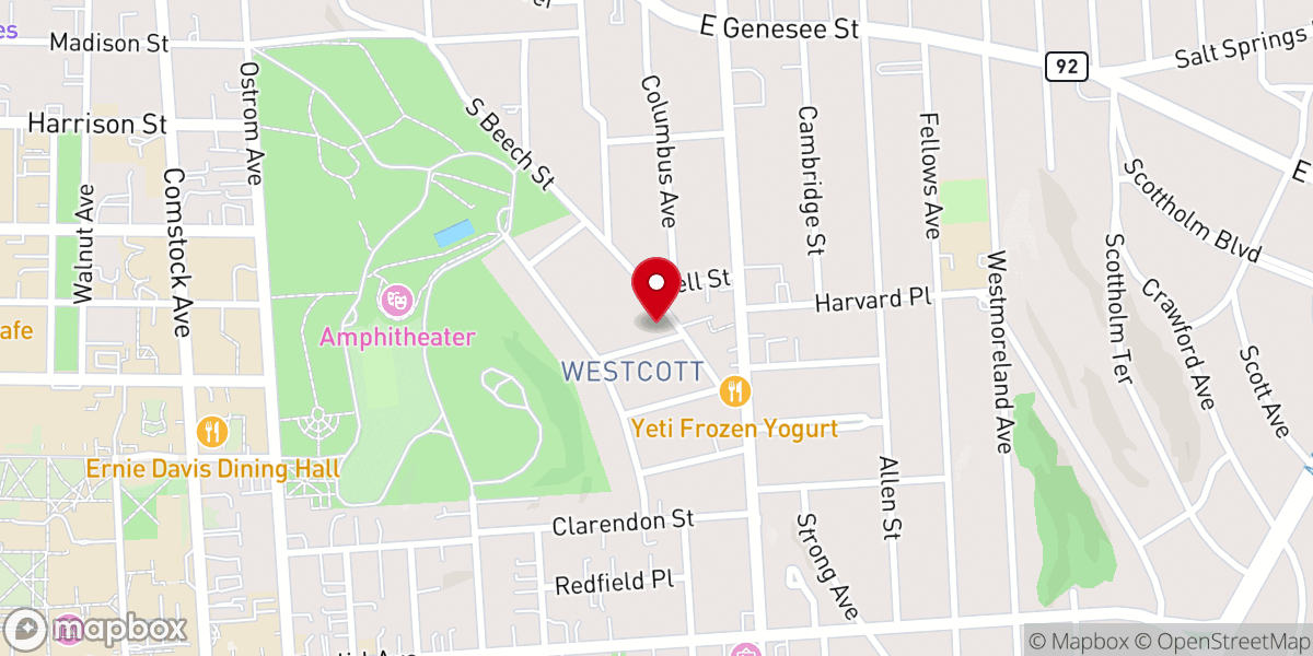 Map showing location of Vineyard Connects - Food Pantry