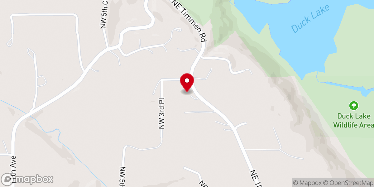 Map showing location of Summit Grove Lodge