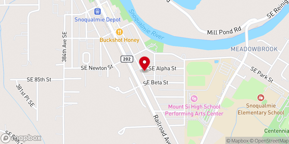 Map showing location of Lifepointe Community Church