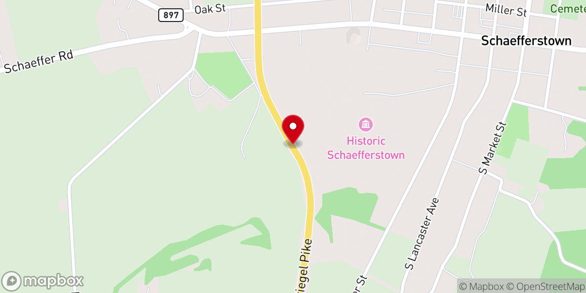 Map showing location of Mcdonalds Farm
