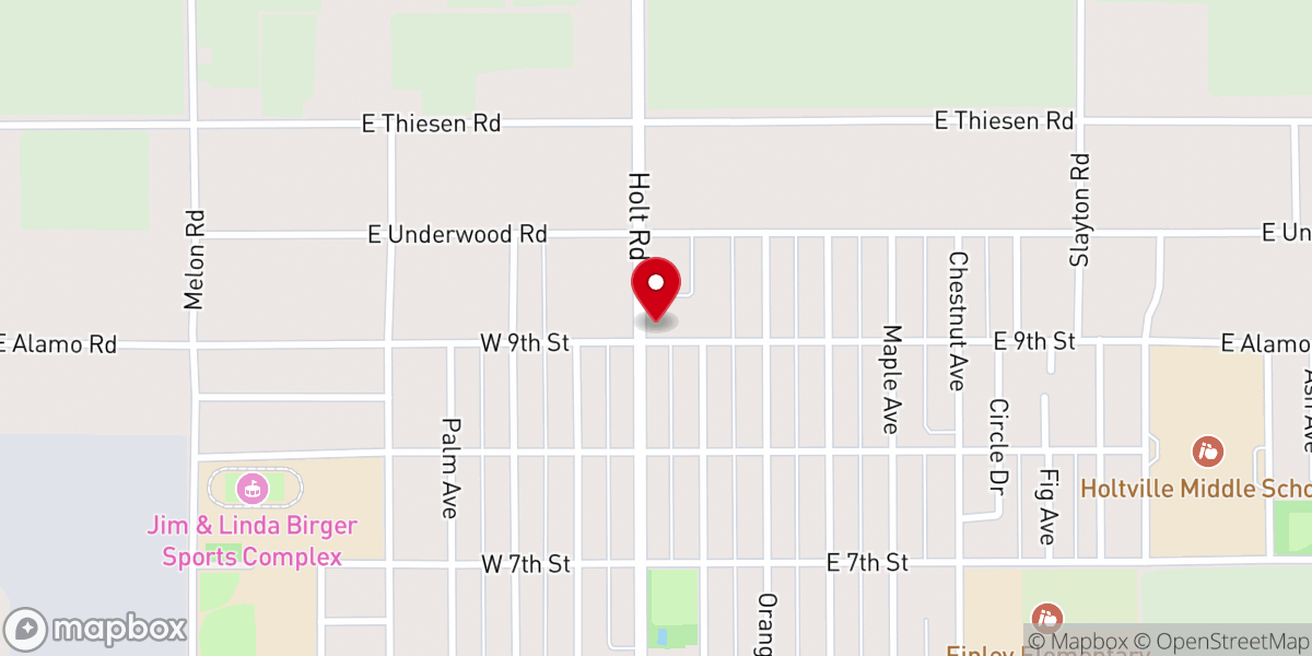 Map showing location of Iglesia Bethel