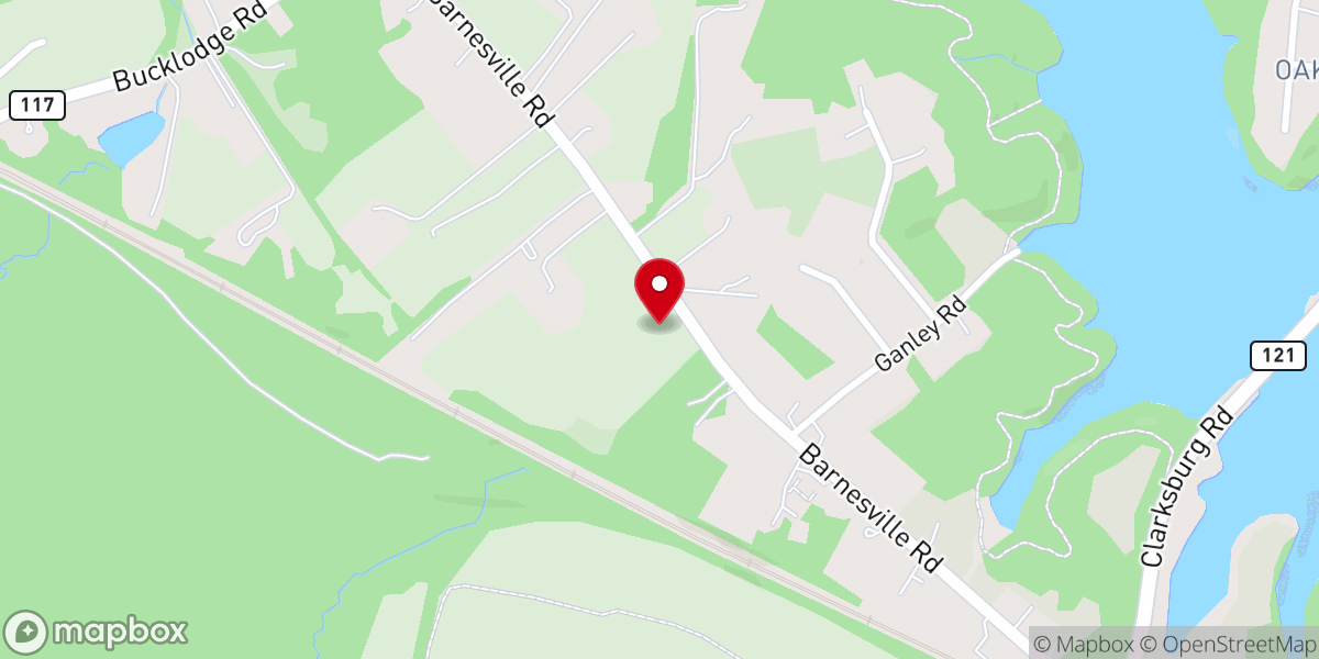 Map showing location of Church of Christ