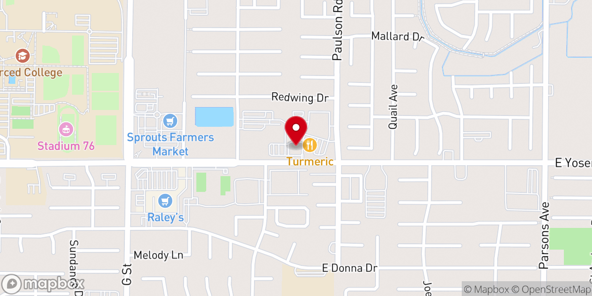 Map showing location of St. Patrick Parish Office