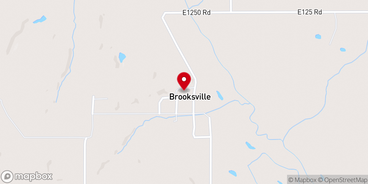 Map showing location of Saint John Baptist Church