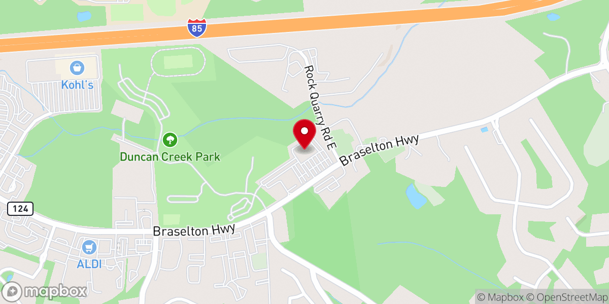 Map showing location of 12Stone Church | Hamilton Mill