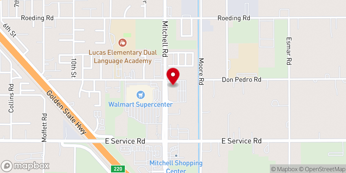 Map showing location of Saint Jude's Catholic Church - Saint Vincent de Paul - Food Distribution Center