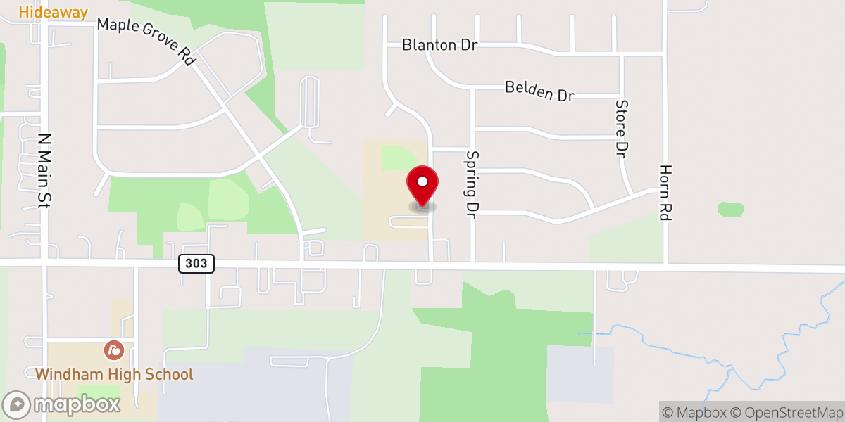 Map showing location of Renaissance Family Center
