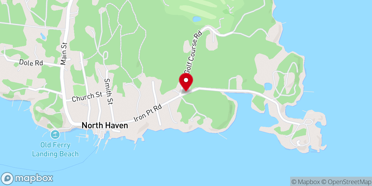 Map showing location of North Haven Conservation