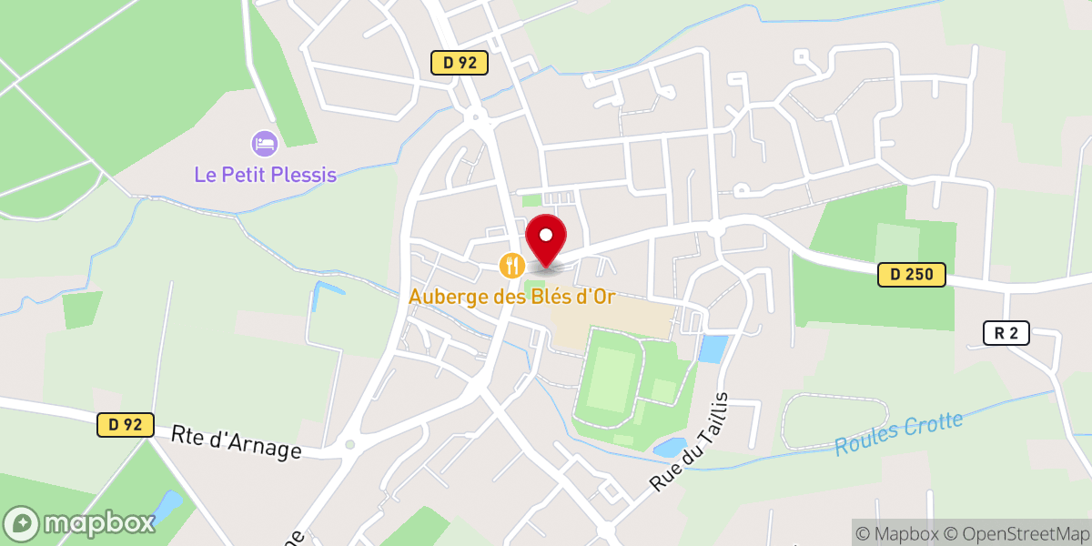 Map showing location of Église Saint Pierre