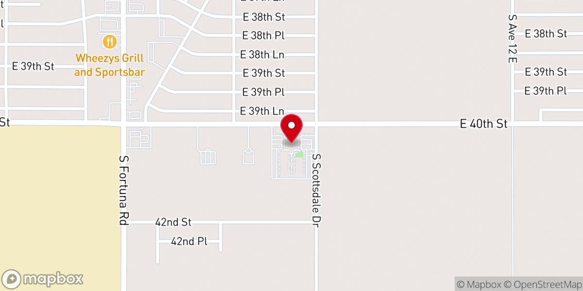 Map showing location of St. John Neumann Catholic Church