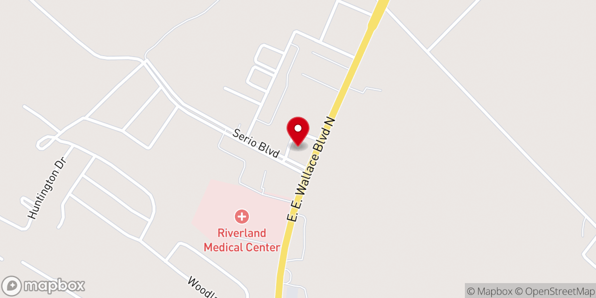 Map showing location of Sevier Memorial United Methodist