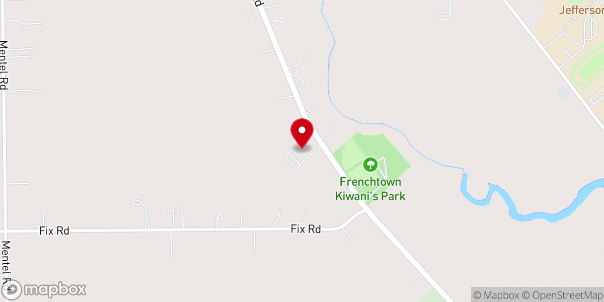 Map showing location of Bethany Baptist Church BGC