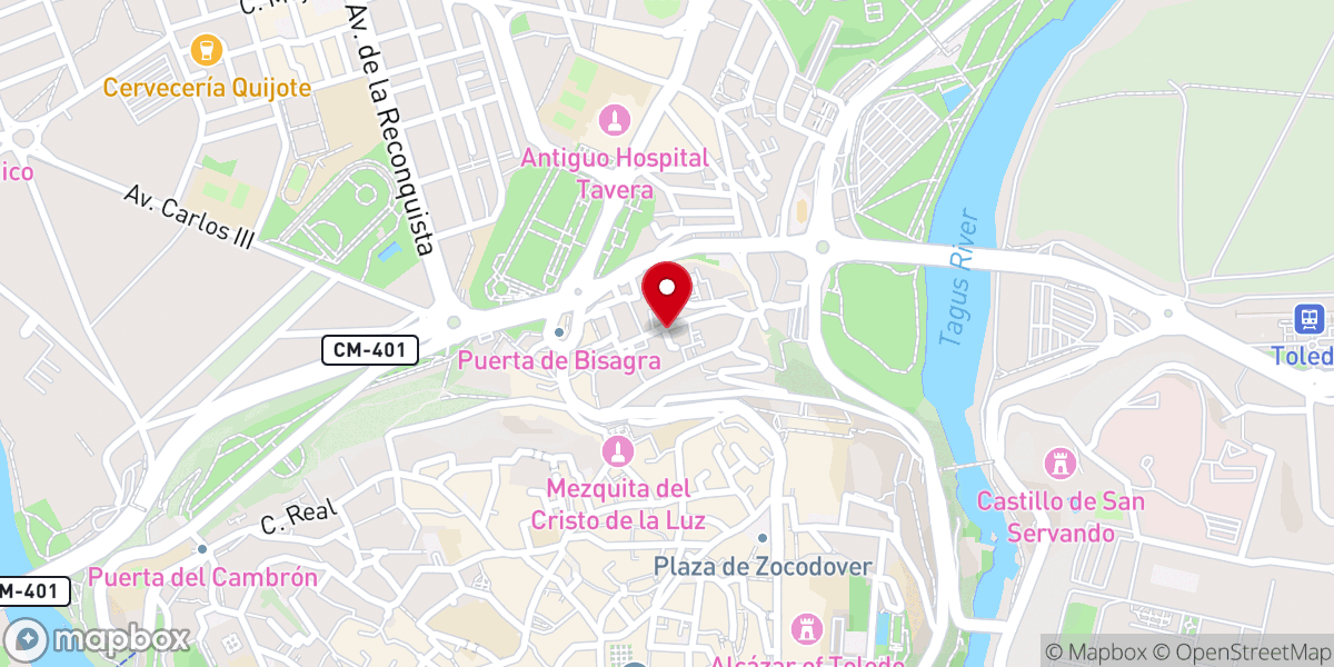 Map showing location of Convento de San Vicente de Paúl (Hijas De La Caridad)
