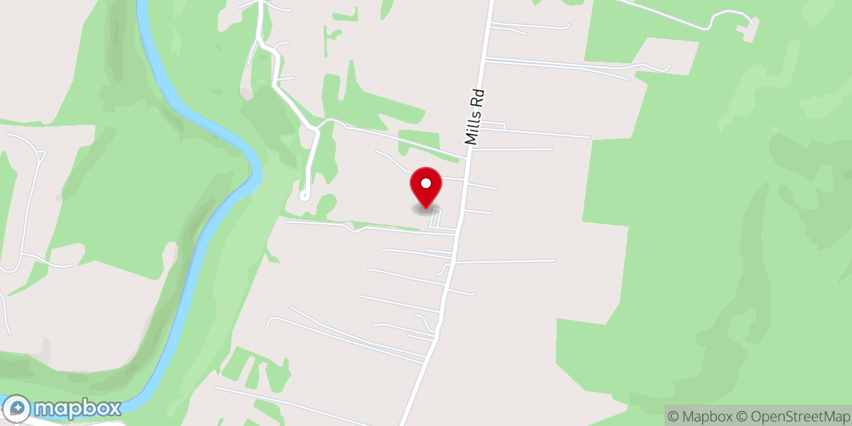 Map showing location of Burnside First Church of God