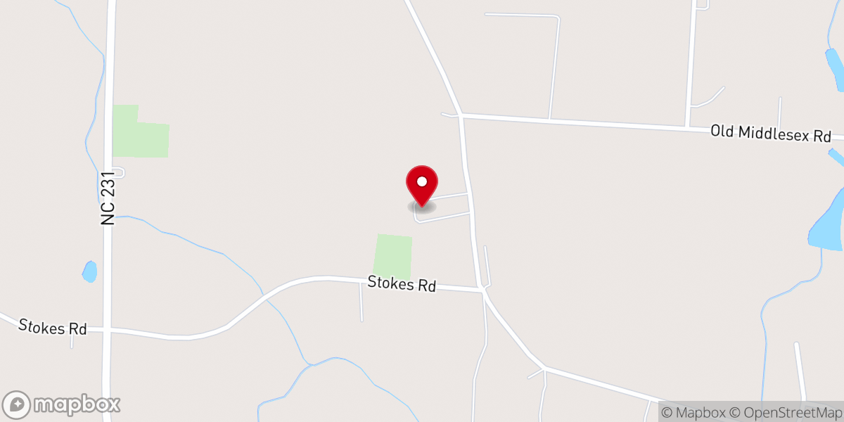 Map showing location of Greater St Bethel Holiness Church