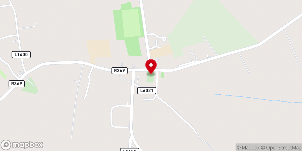 Map showing location of Elphin Cathedral