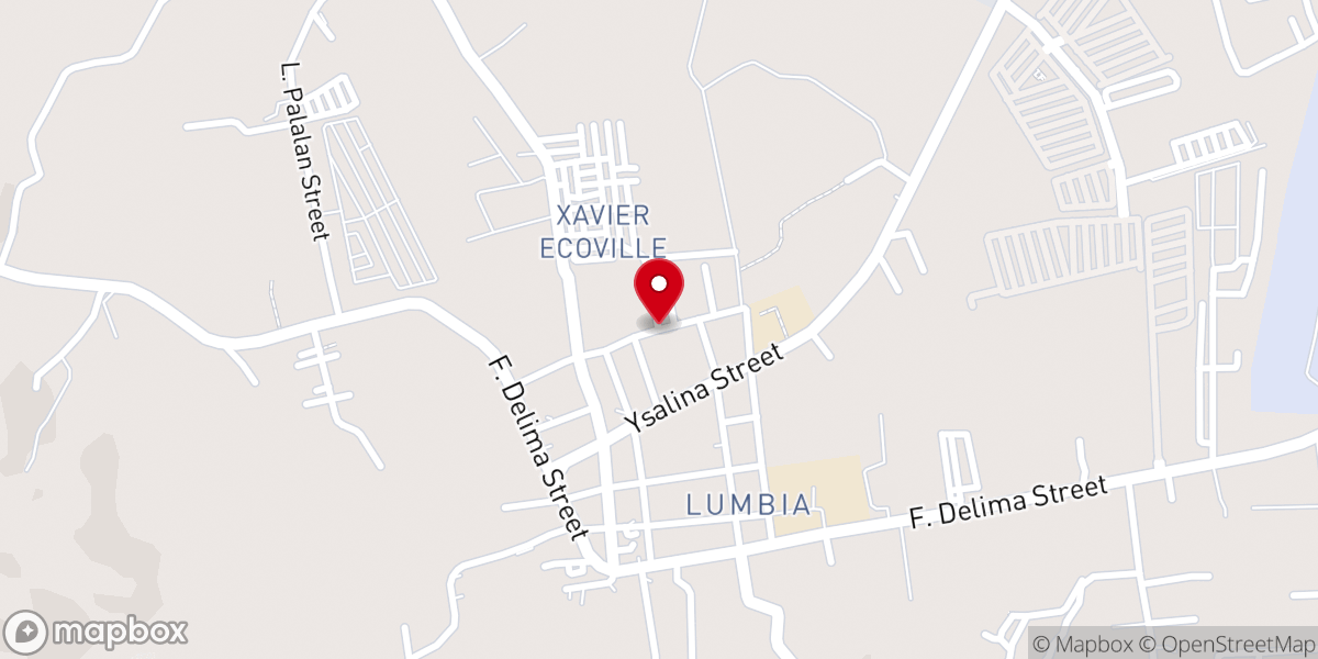 Map showing location of Amazing Grace Baptist Ekklesia - Lumbia
