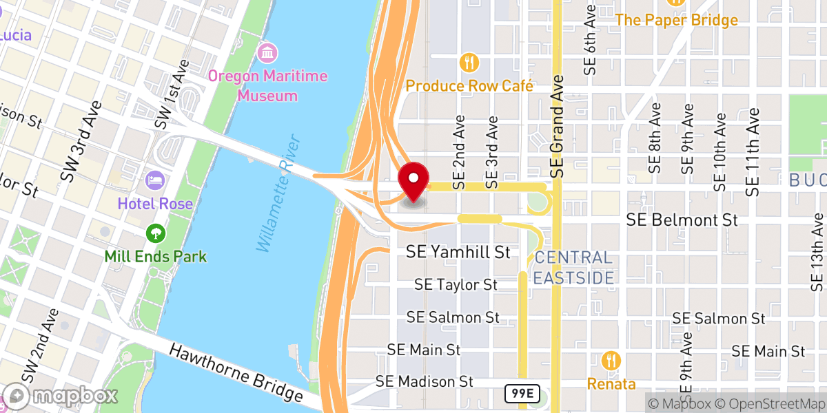 Map showing location of As the Spirit Moves US