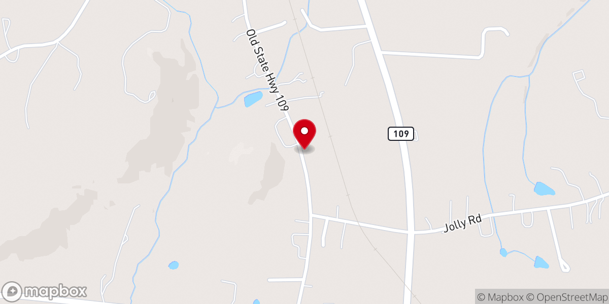 Map showing location of Silver Valley Church of God