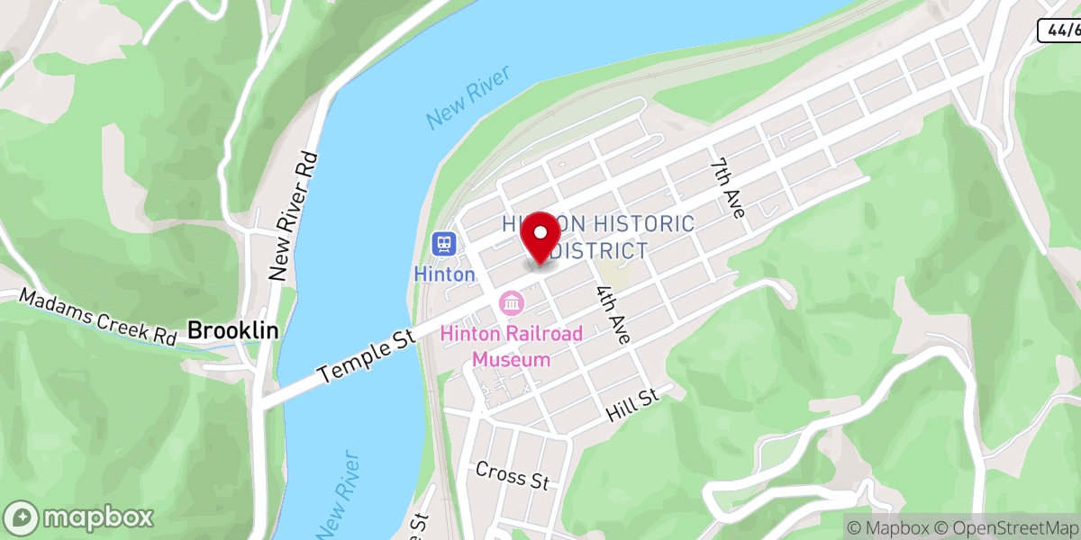 Map showing location of The Ministry Place
