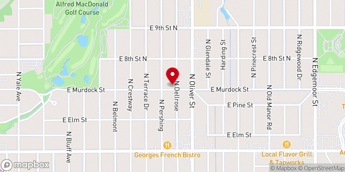 Map showing location of Holy Trinity Church