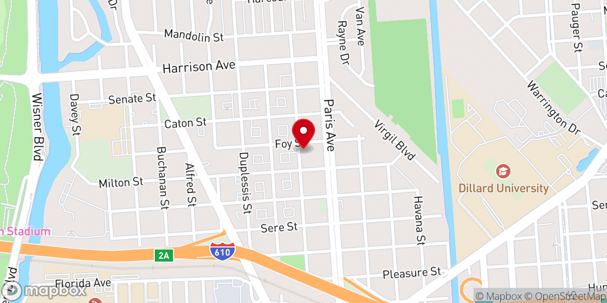 Map showing location of St John No 5 Baptist Church Inc