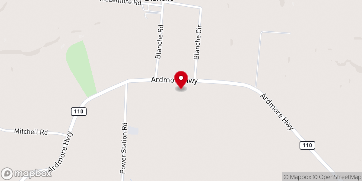 Map showing location of Slingshot Ministries