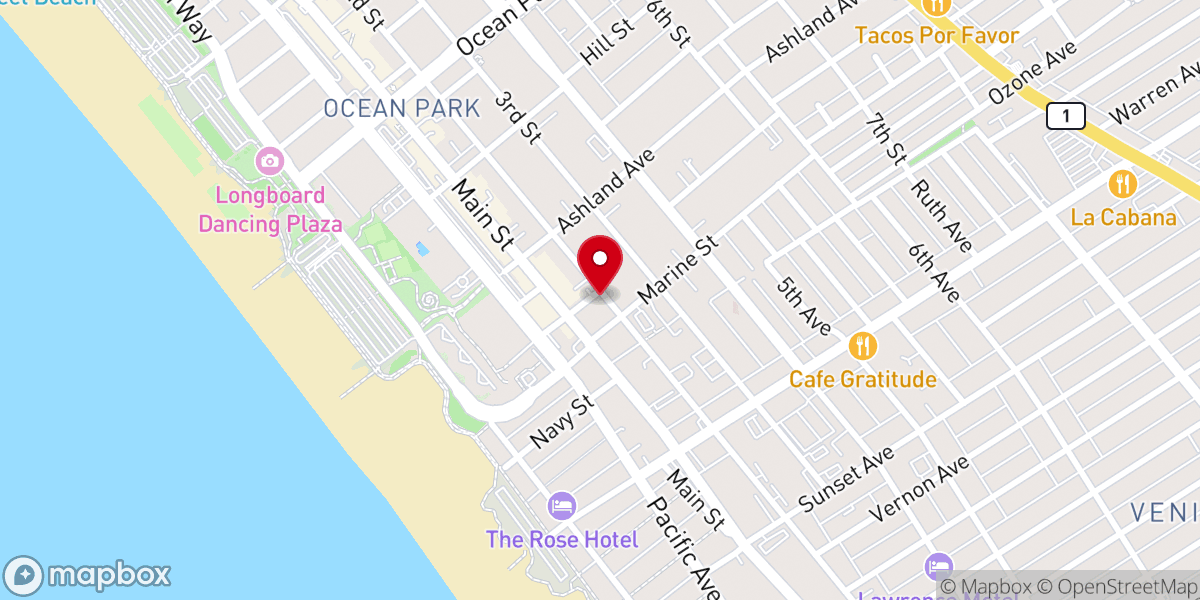Map showing location of Dechen Foundation