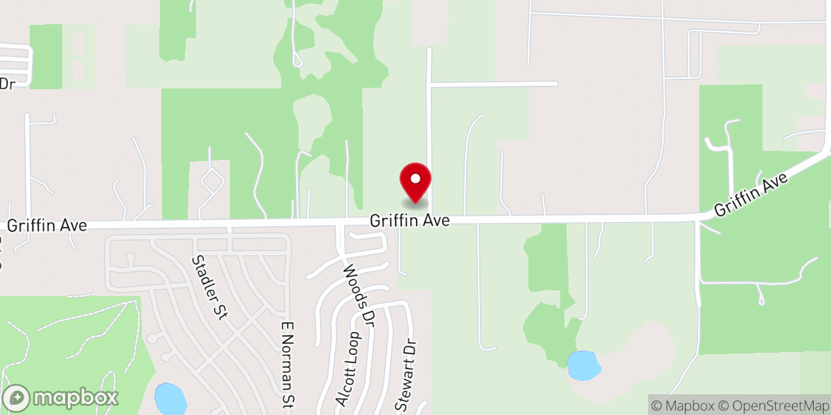 Map showing location of Uncle Donald's Farm