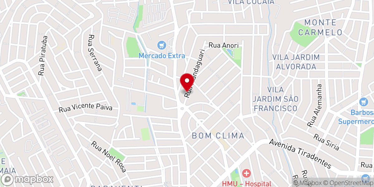 Map showing location of Igreja Evangélica Batista Ethnos