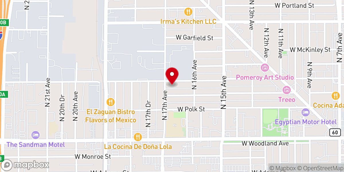 Map showing location of Kings Chapel Altar of Prayer