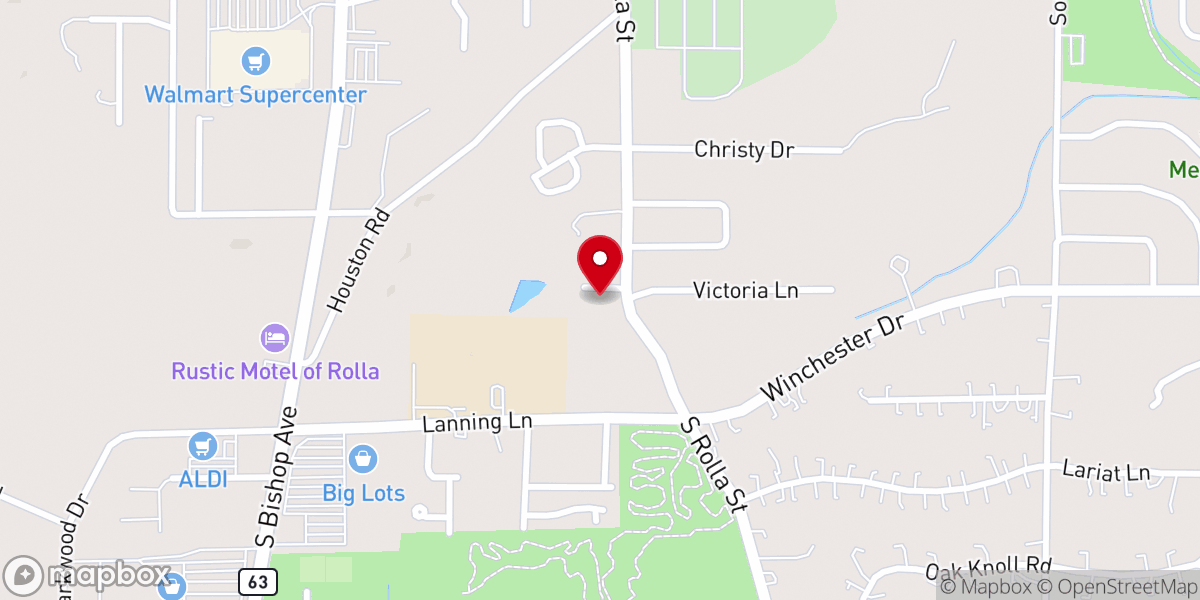 Map showing location of Apostolic Pentecostal Church