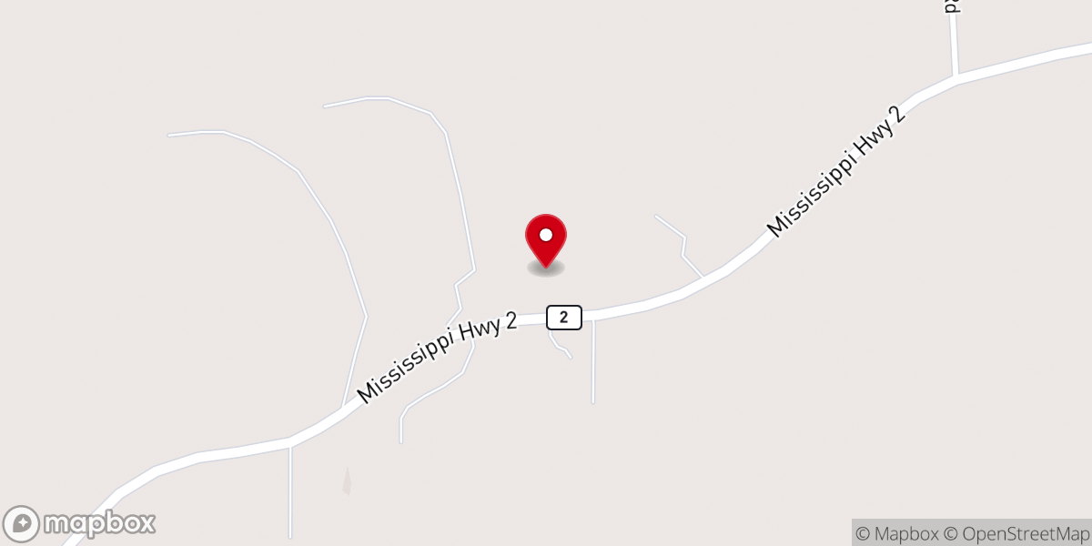 Map showing location of Cornerstone Baptist Church