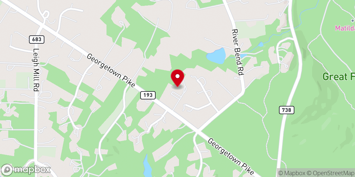 Map showing location of Saint Francis Episcopal Church