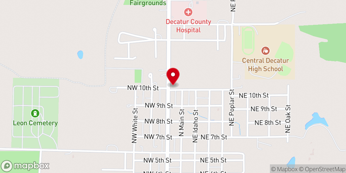 Map showing location of St. Brendan Catholic Church