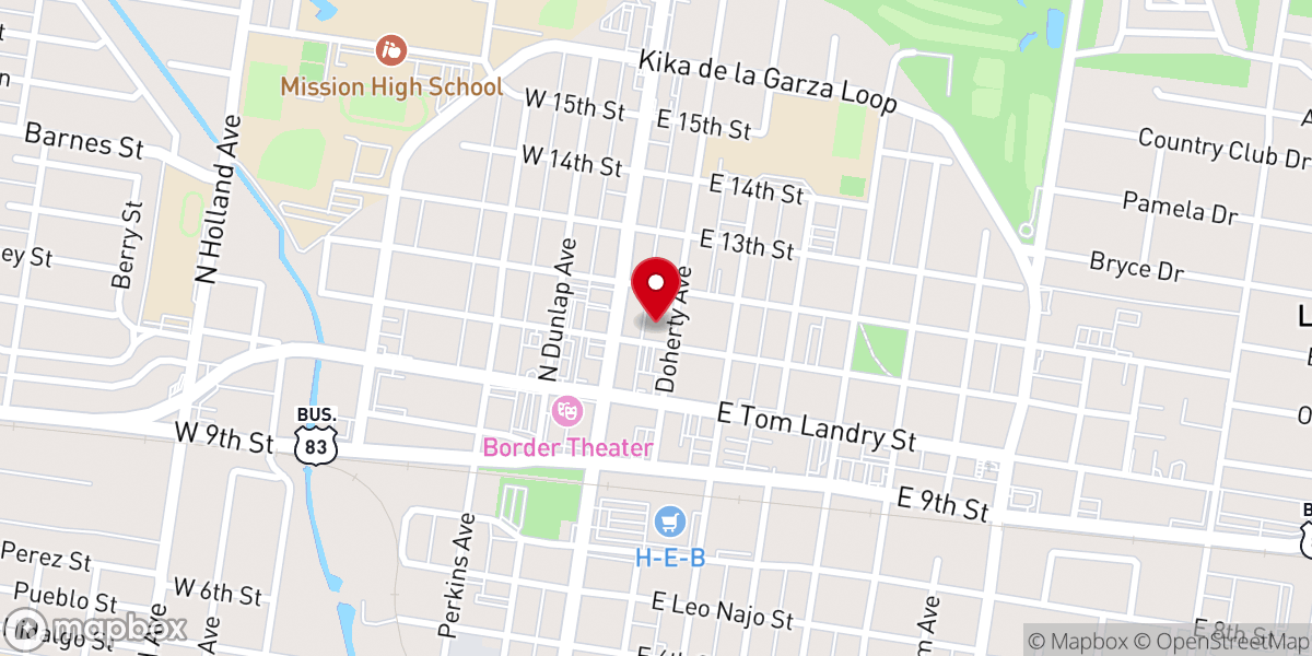Map showing location of Mission First Global Methodist Church
