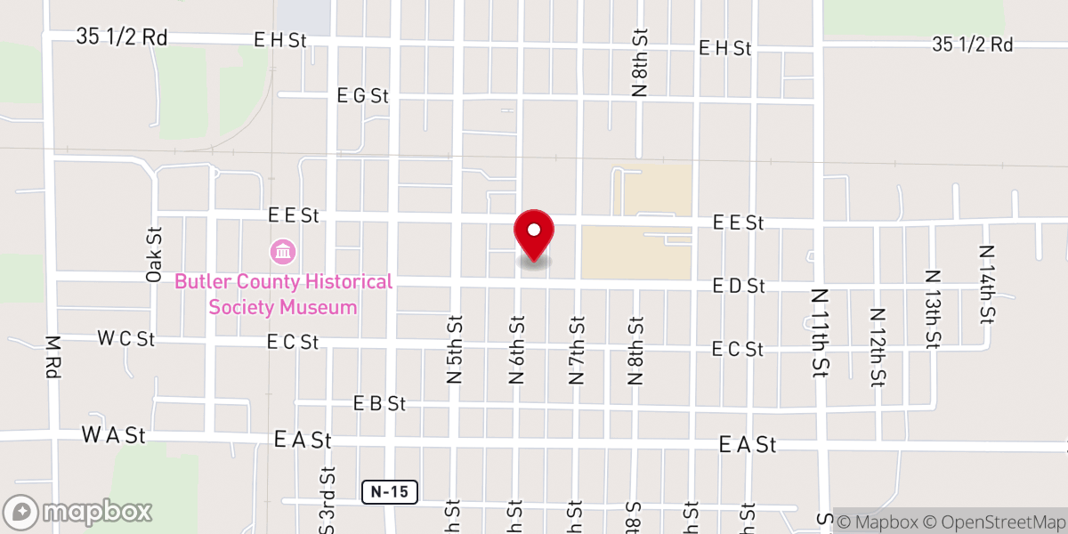 Map showing location of Saint Lukes United Methodist Church