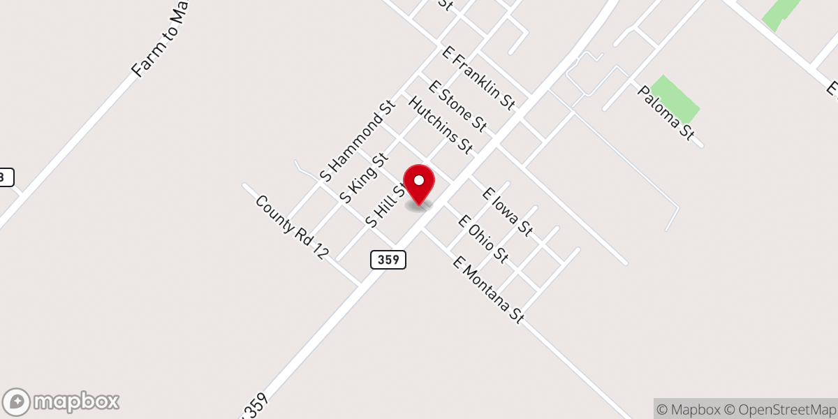 Map showing location of Templo Nueva Jerusalen