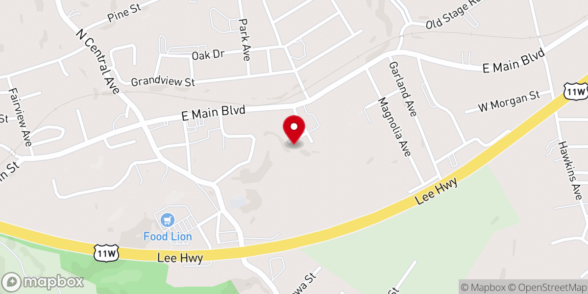 Map showing location of Church Hill Promotions