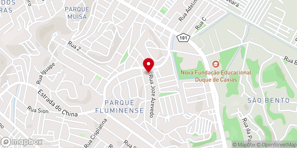 Map showing location of Igreja Católica Matriz Sagrada Família Anexo