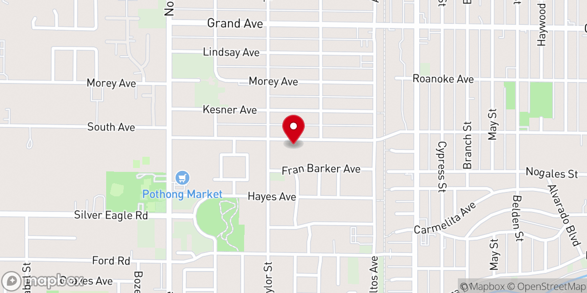 Map showing location of Evangelical Pentecostal Church of the United States of America Inc