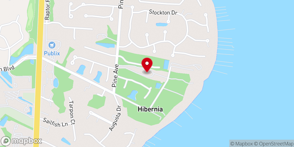 Map showing location of St Margaret's Episcopal Church