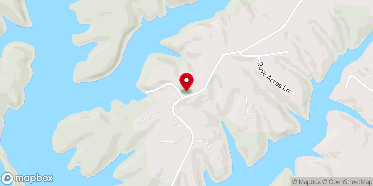 Map showing location of Little Hurricane Church
