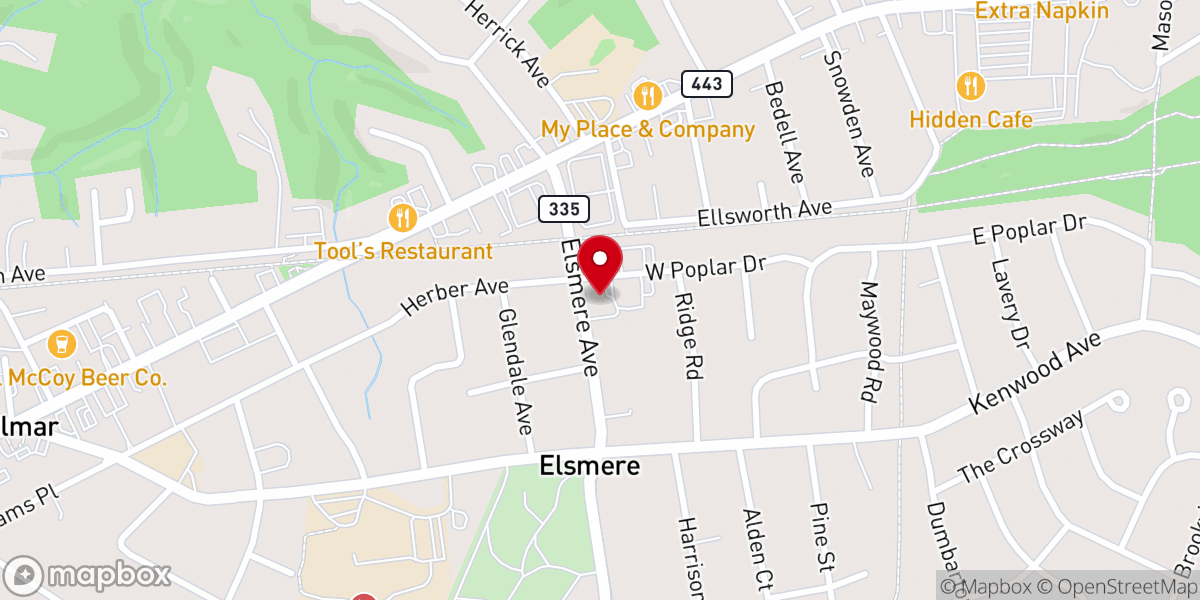 Map showing location of Saint Stephens Episcopal Church