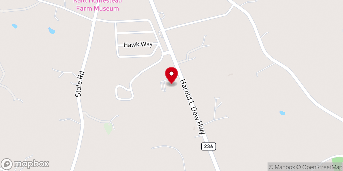 Map showing location of Christian Life Church