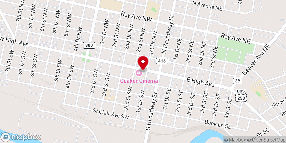Map showing location of Church at the Barn